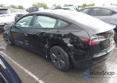 2021 Tesla Model 3 Standard Range Plus Rear-Wheel Drive from USA, damaged, VIN 5YJ3E1EA0MF083846